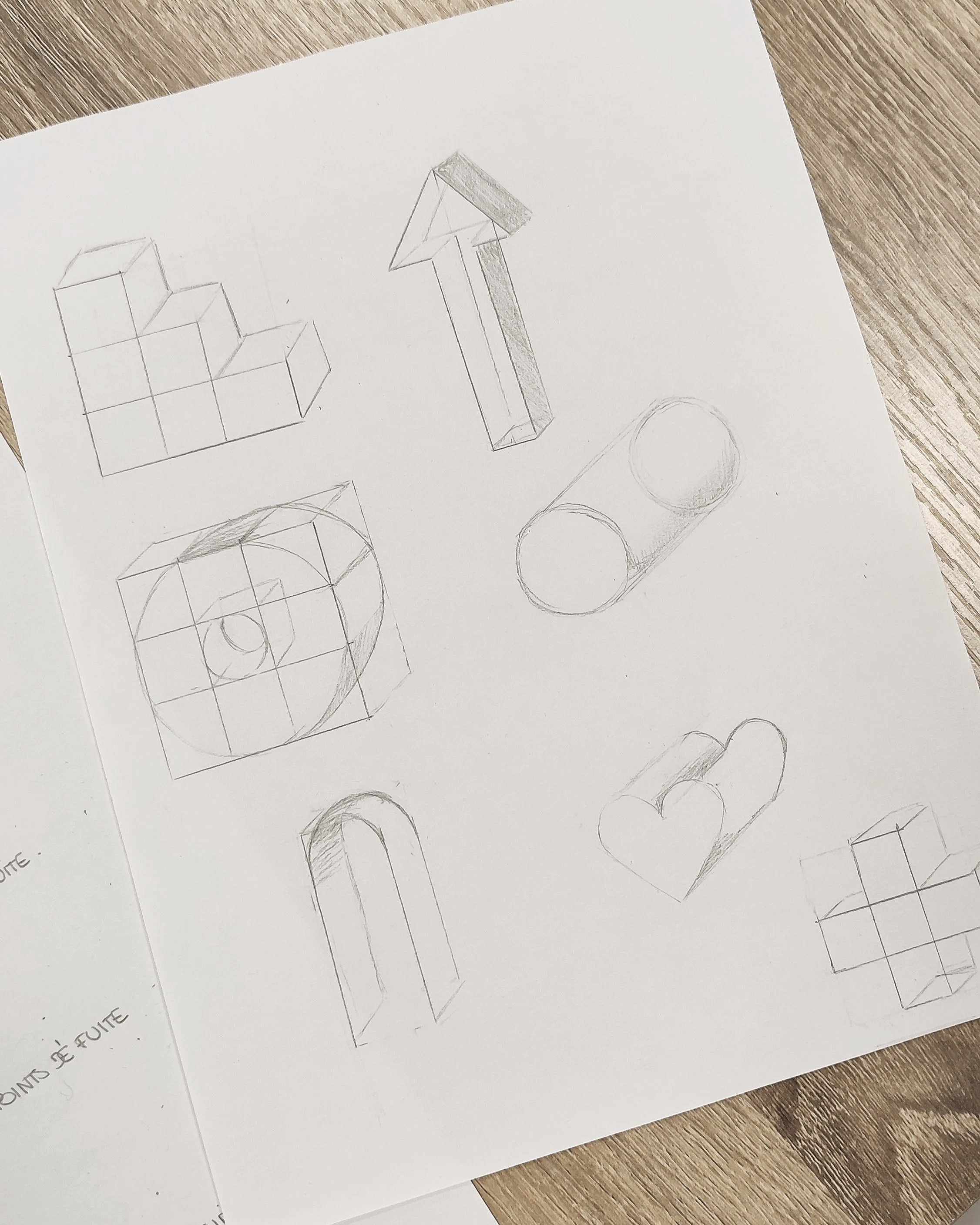 Cours de perspective cavalière