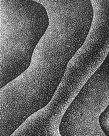 Œuvre originale pointillisme Décomposition Intérieure 2 10x15cm zoom