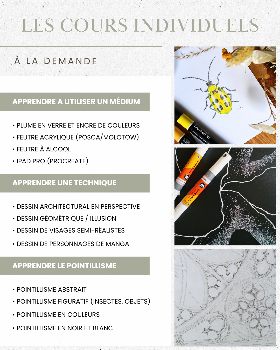 Cours de dessin à amiens toutes techniques et tous niveaux