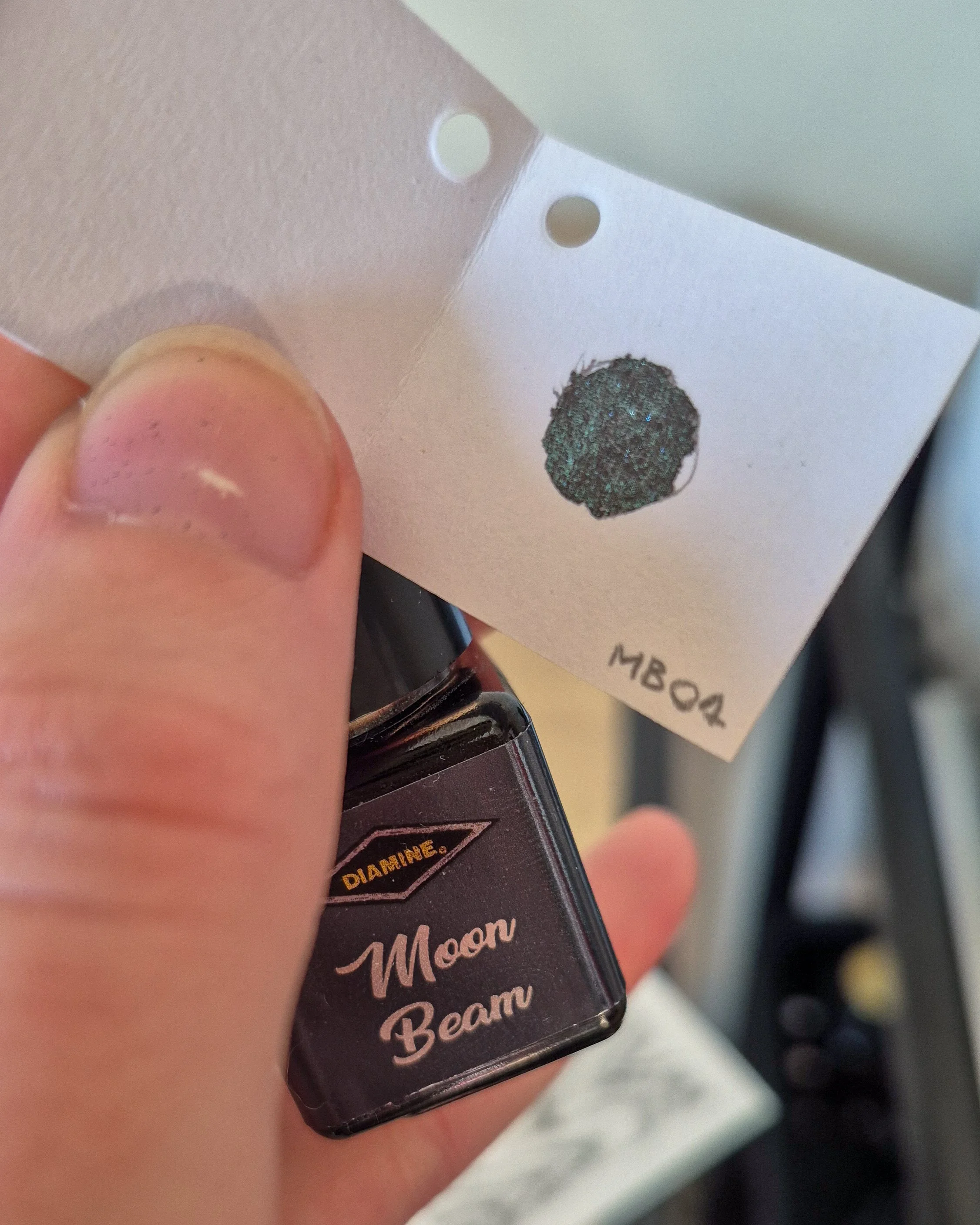 Blindbox mini-œuvre originale en pointillisme, emballage papier kraft avec ruban coloré