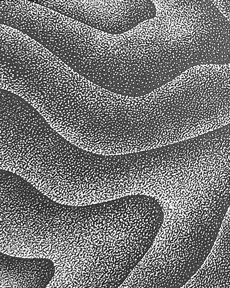 Œuvre originale pointillisme Décomposition Intérieure 3 13x18cm zoom