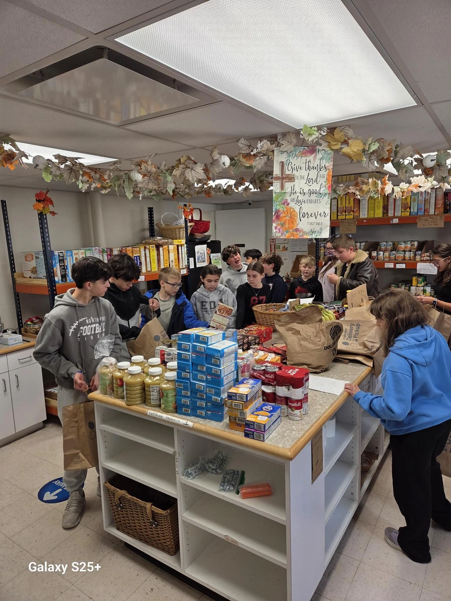 Northport Food Pantry Service Afternoon