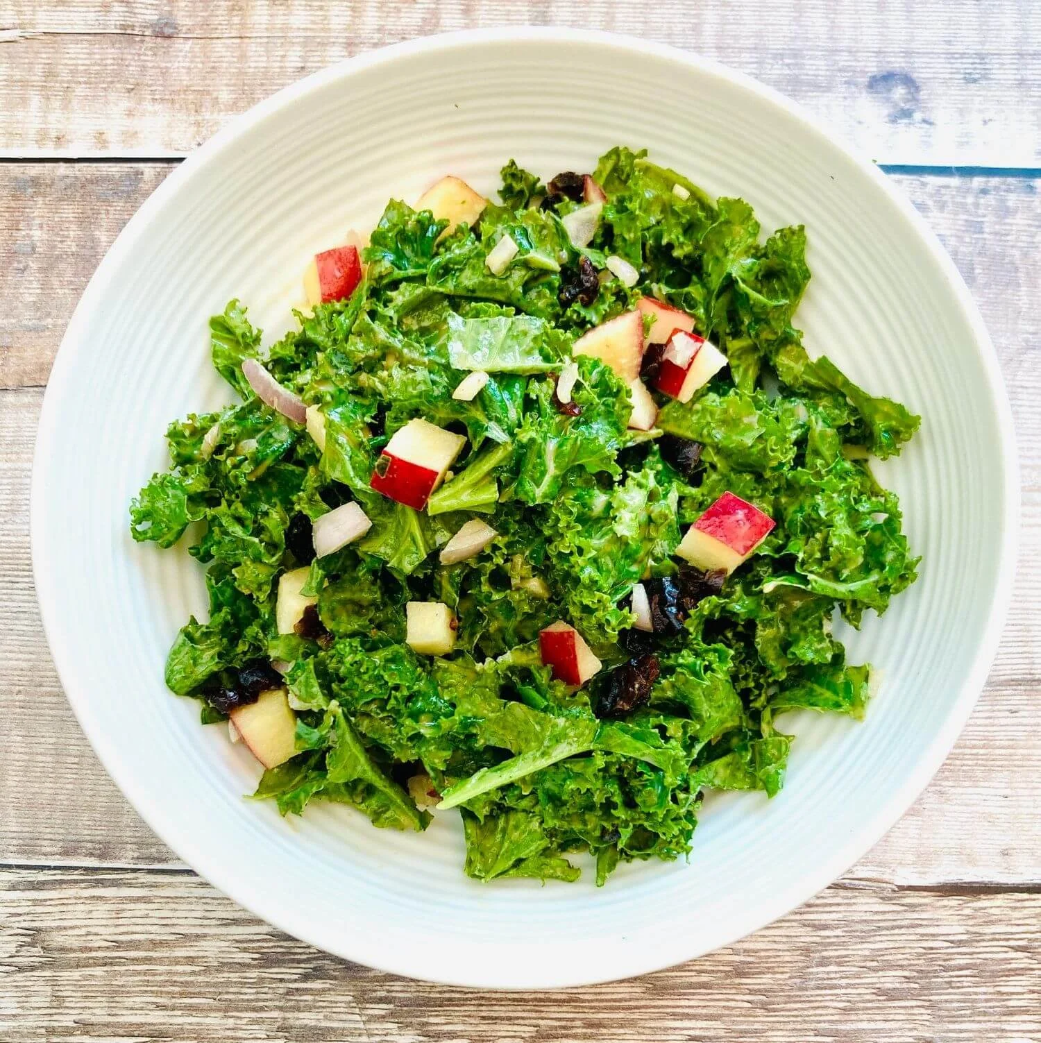 Raw Vegan Kale Apple and Cranberry Salad — Raw Plant Kitchen