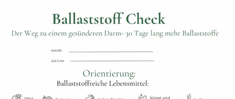 Ballaststoff Check