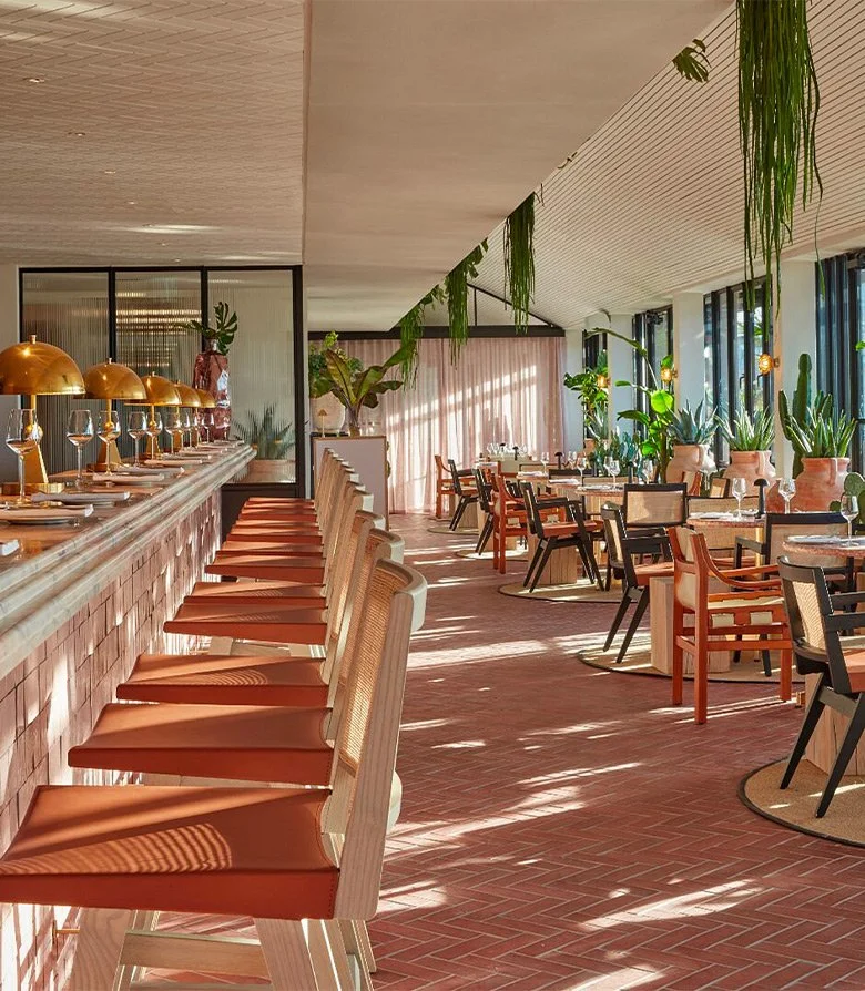 Bar at Kaso, 100 Shoreditch Hotel in London