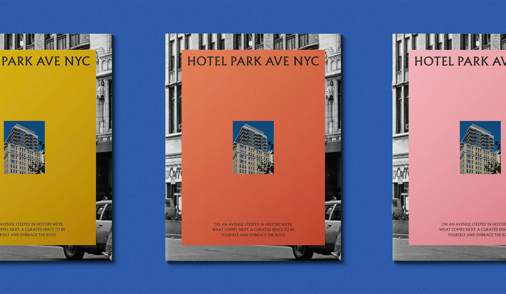 Brochures created as part of the brand identity by Colt