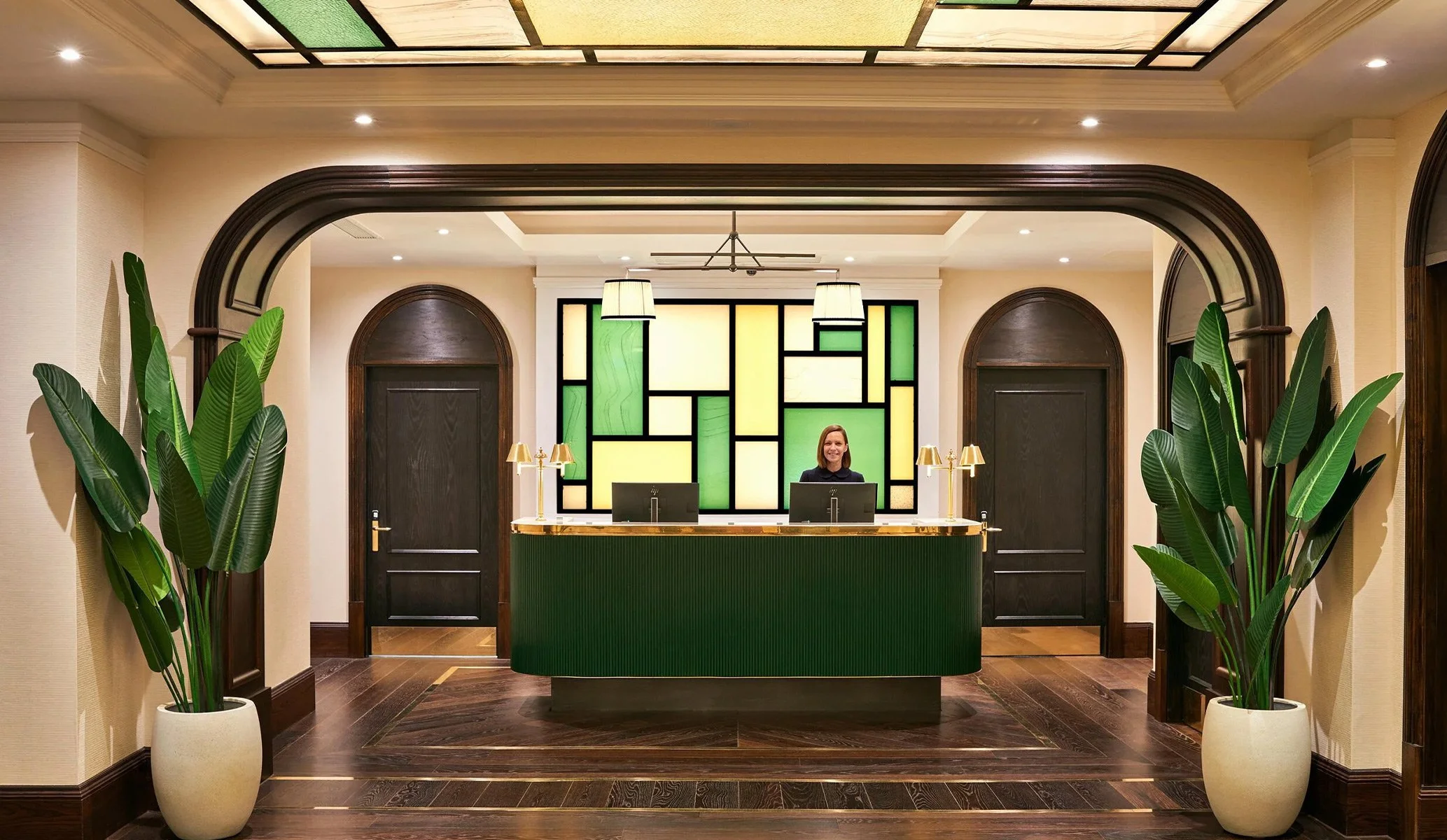 Main reception at The Grand, Birmingham