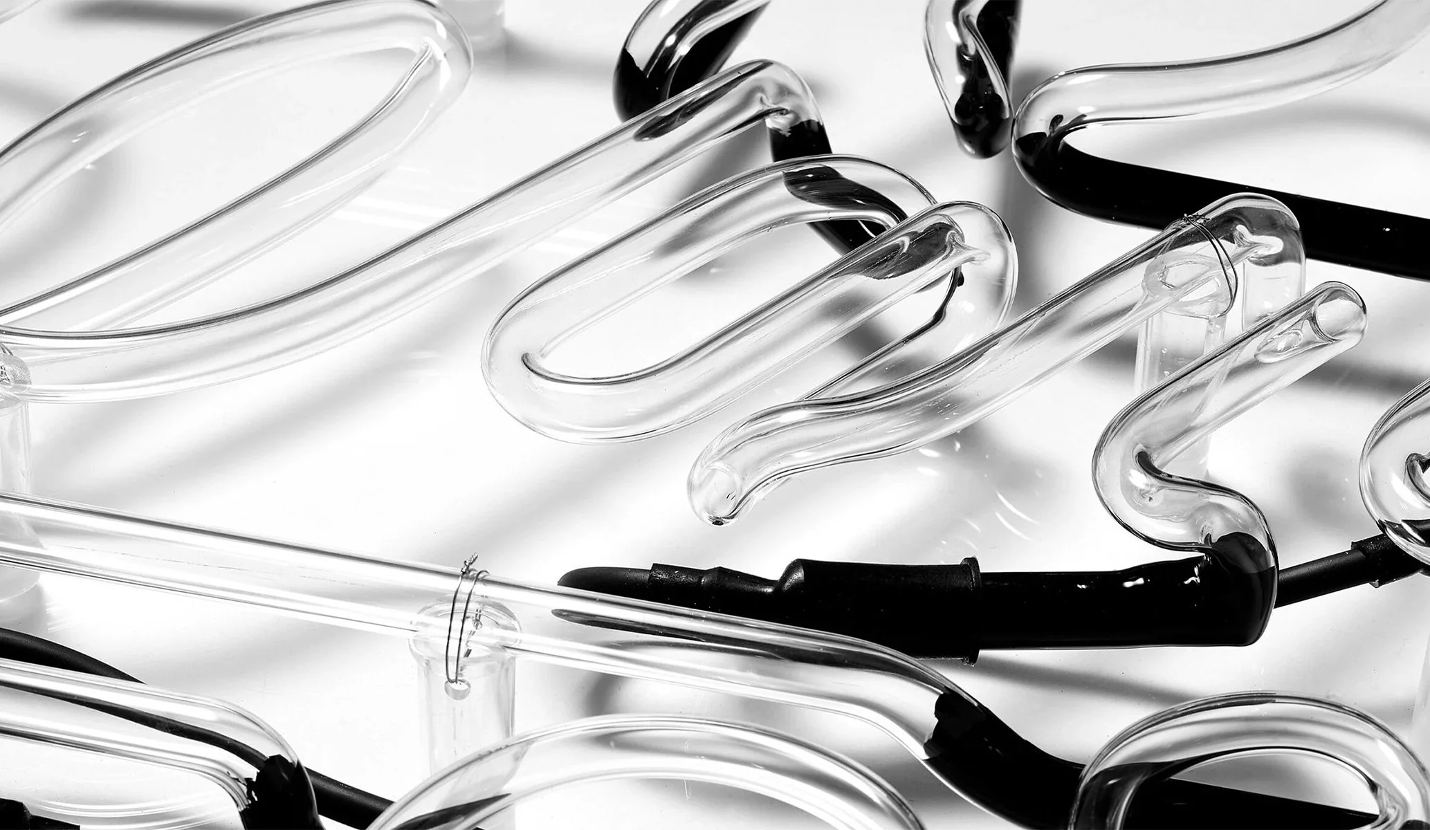 Close up of neon lighting made for the brand identity for 100 Wardour St, Soho, London