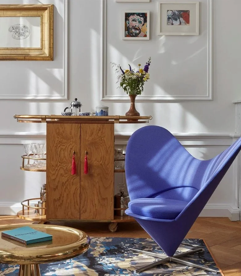 Interior design details at Pulitzer Hotel, Amsterdam