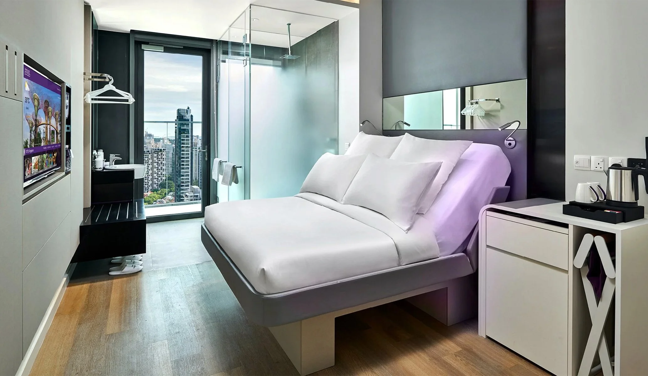 interior design at Yotel