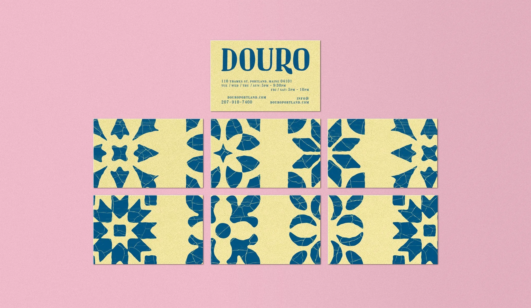 business cards created as part of the full brand identity project by Colt
