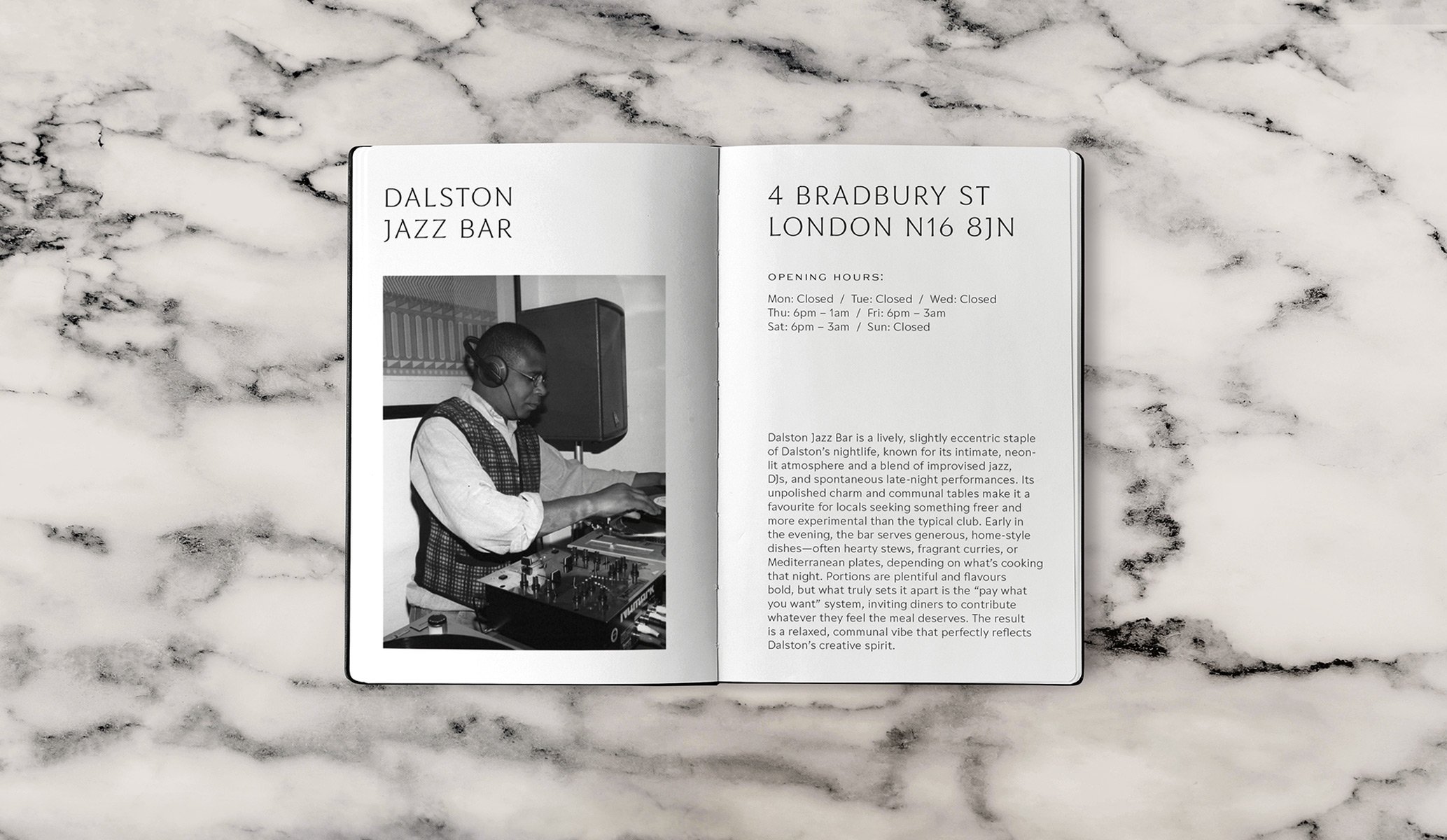 Local guidebook for three sheets rebrand and new brand identity designed by Colt