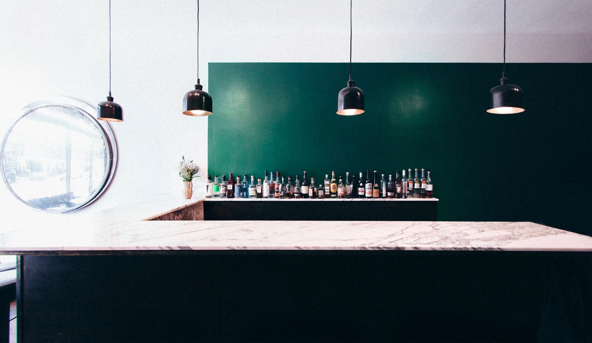 interior photography of Three sheets bar in dalston taken as part of the brand identity by colt