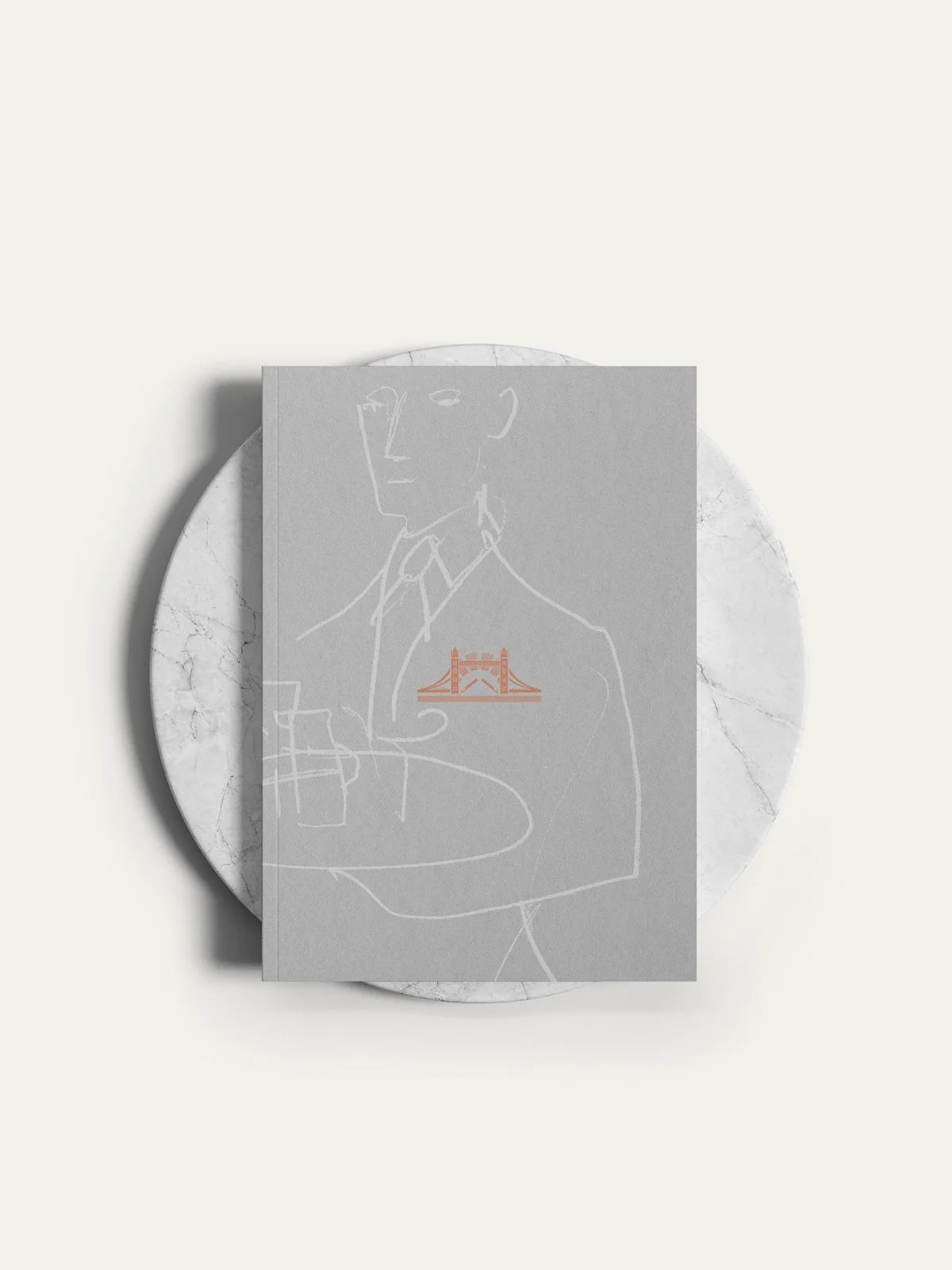 Pont De La Tour menu created as part of the full brand identity rebrand by Colt