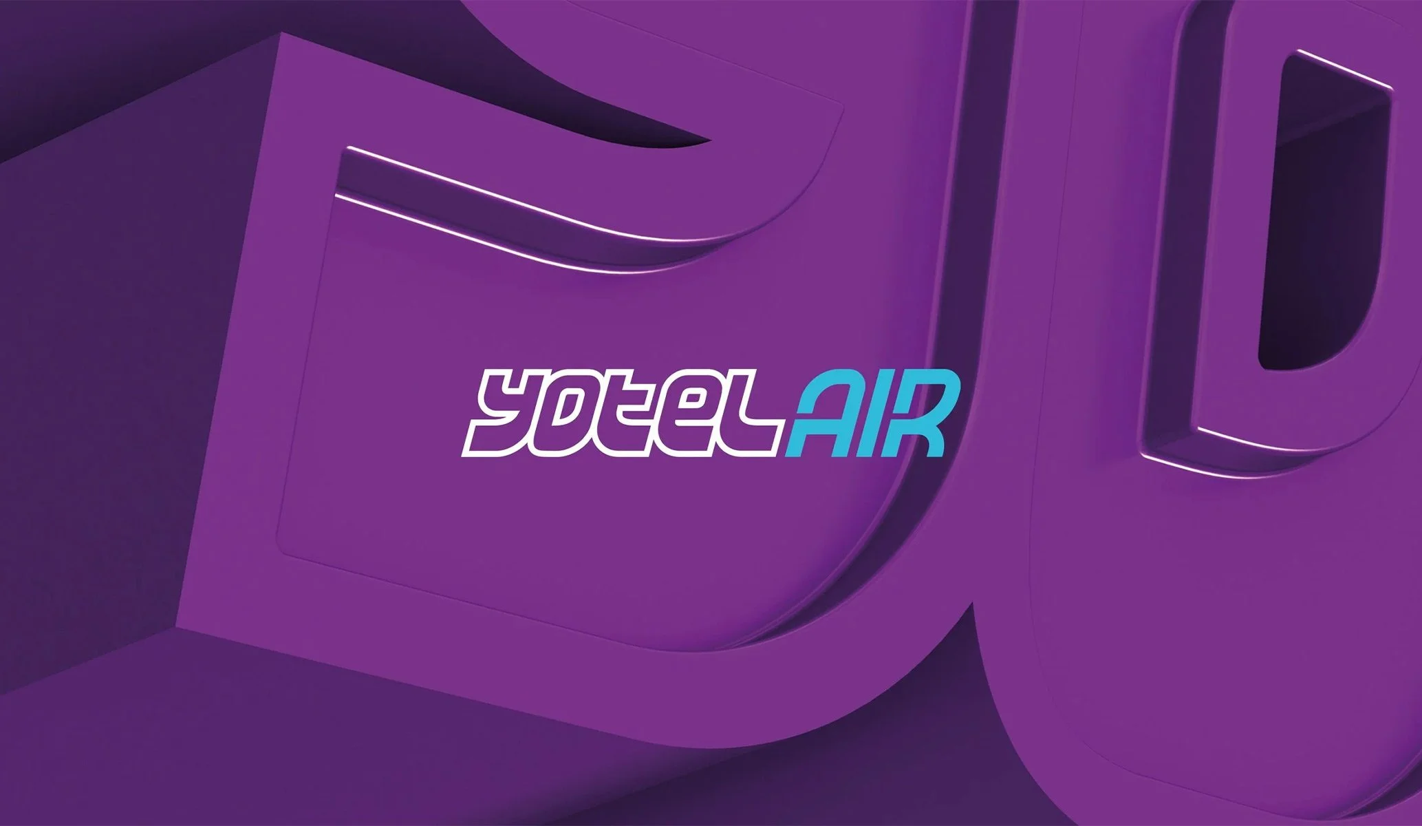 Yotel Air logo for Yotel created by Colt, a specialist hotel branding agency in London