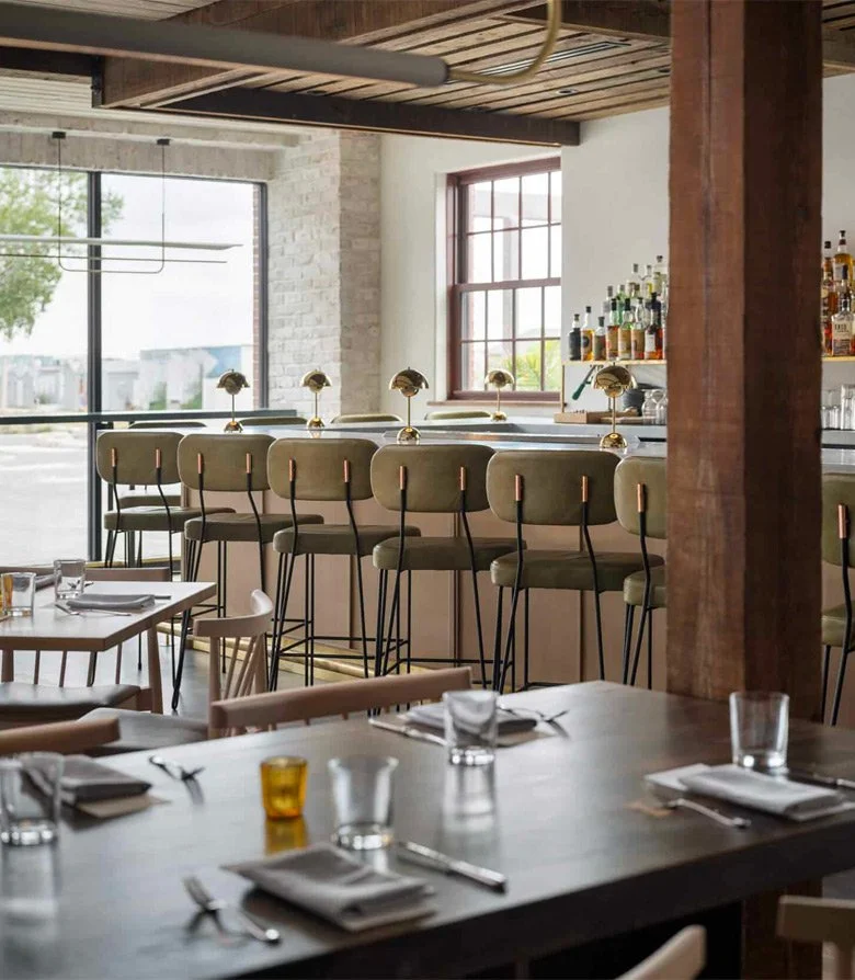Interior photography for Twelve restaurant, taken as part of their brand identity by Colt