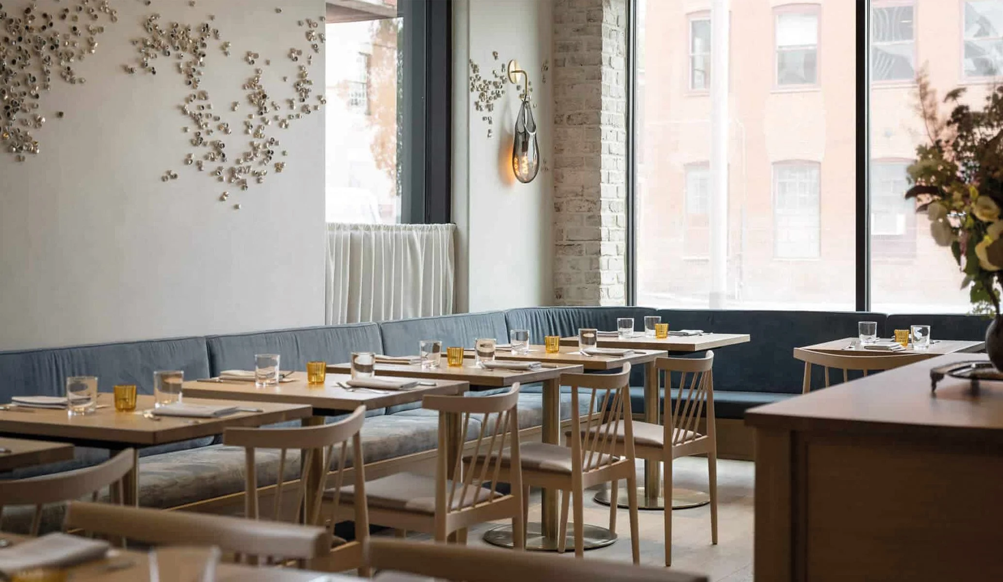 Interior photography of Twelve restaurant taken as part of the new brand identity