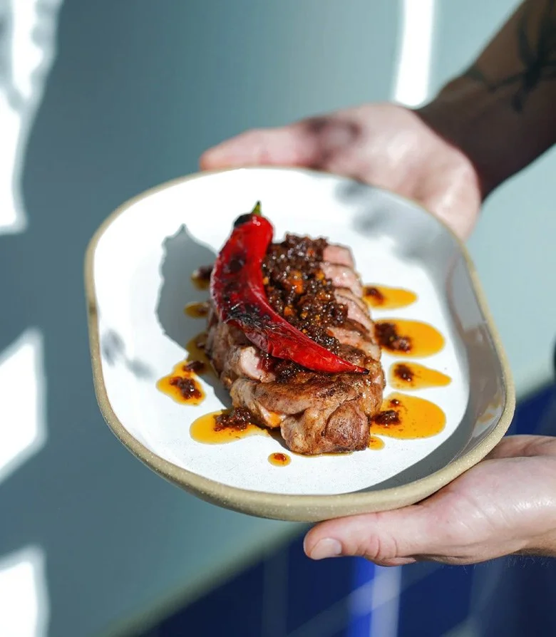 food served at Douro in Maine since the creation of the restaurant brand identity by Colt