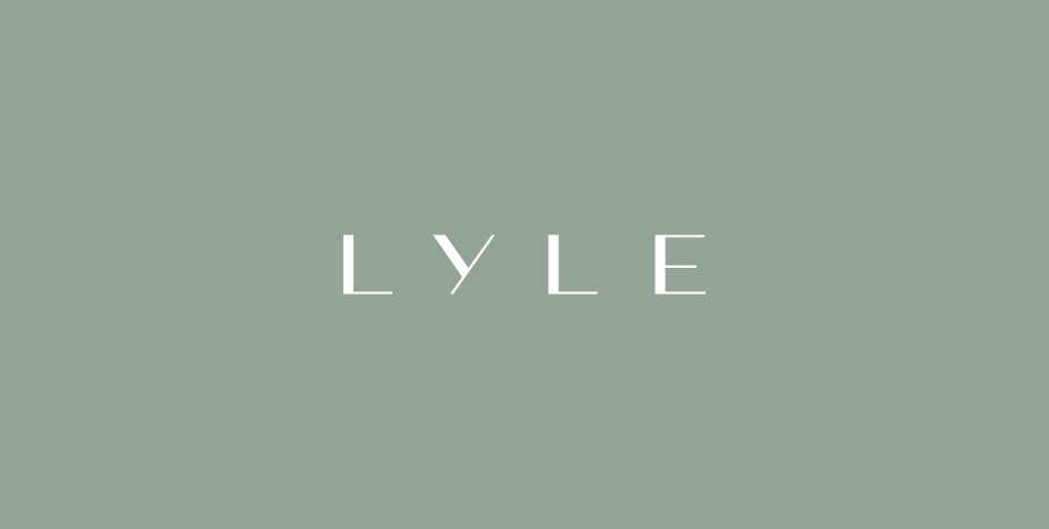 Logo for Lyle hotel designed by Colt as part of the brand identity