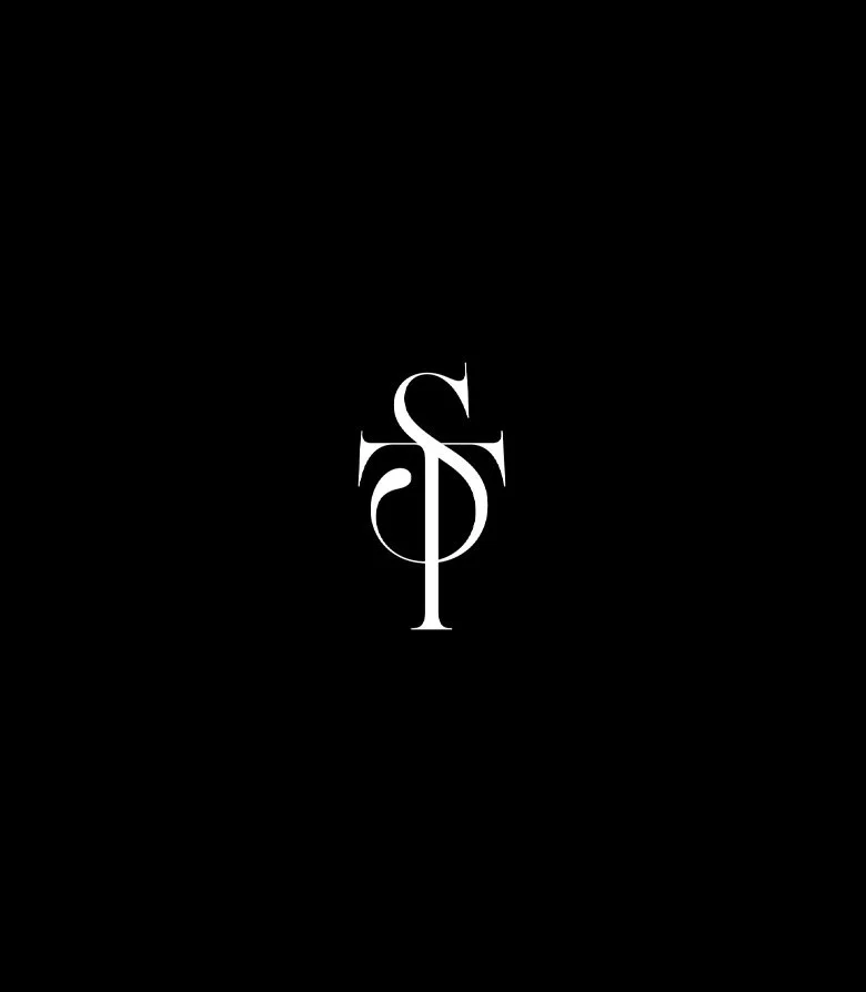 Brand T S monogram for Three Sheets bar created as part of their brand identity rebrand