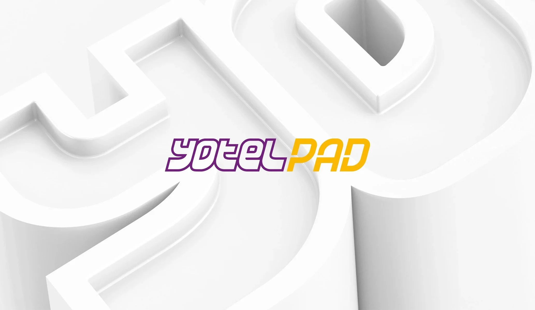 Yotel Pad logo for Yotel, created for the Yotel brand created by Colt, a specialist hotel branding agency in London
