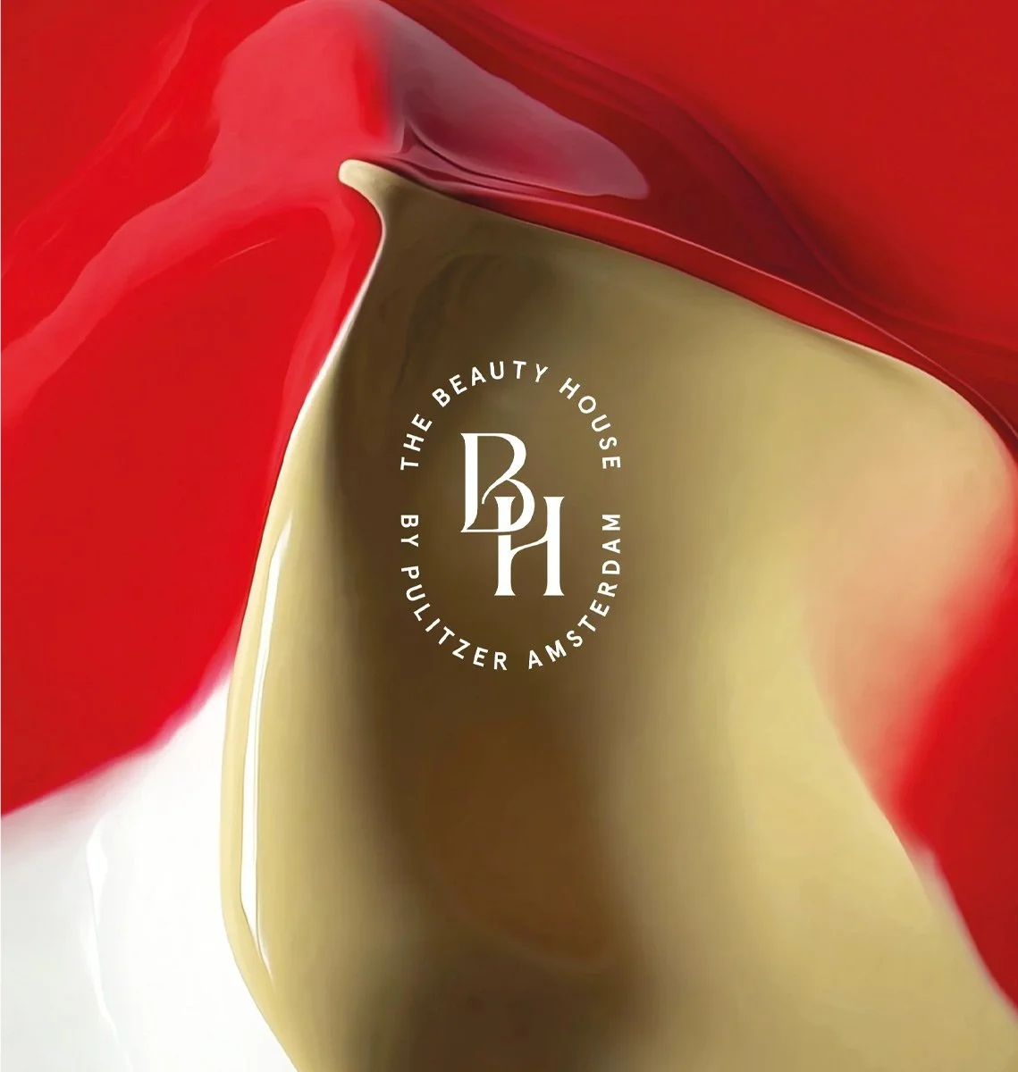 Luxury hotel branding for The Beauty House by Pulitzer Amsterdam featuring elegant hospitality brand identity design.