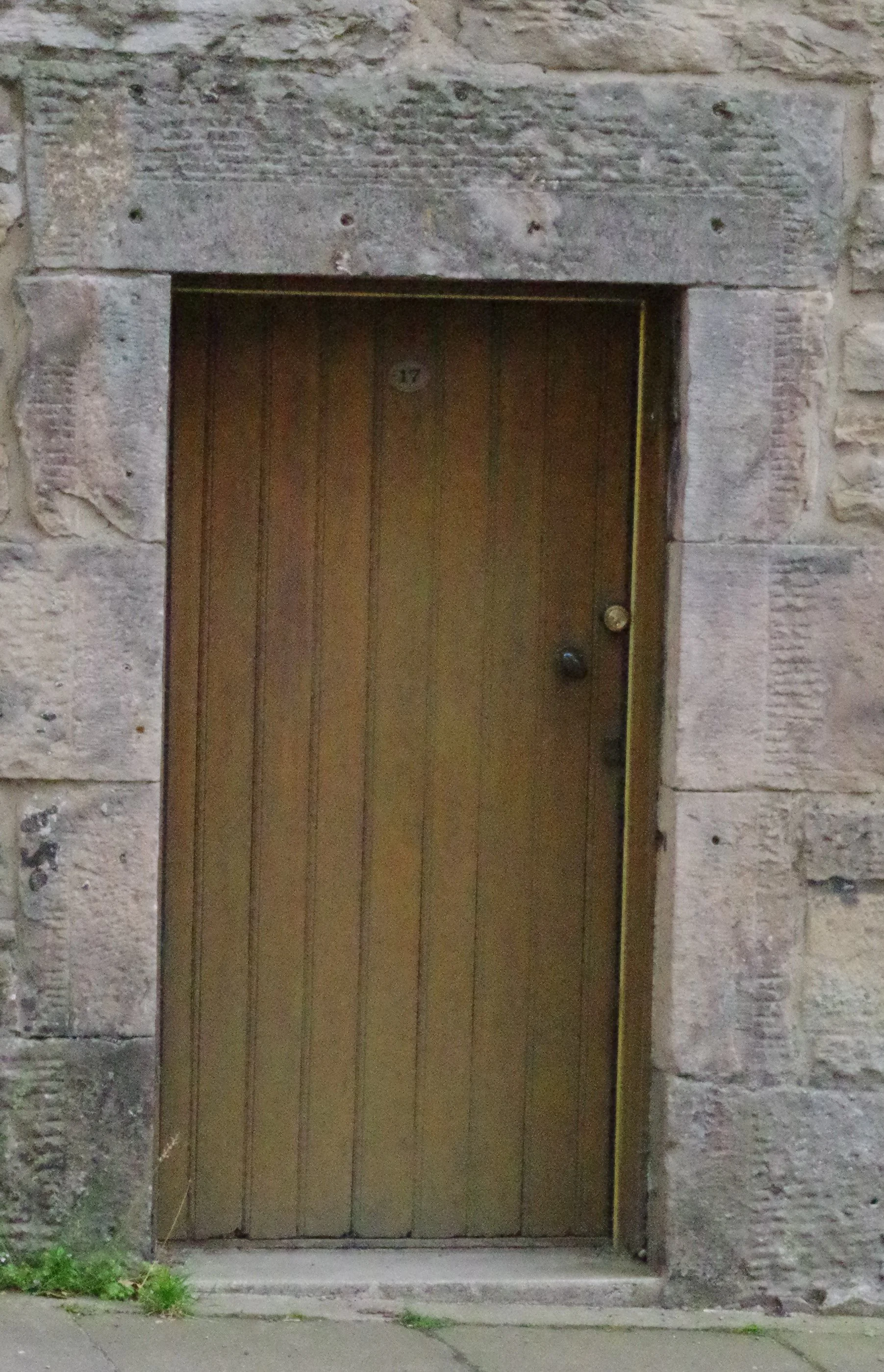  Painted door in Scotland 