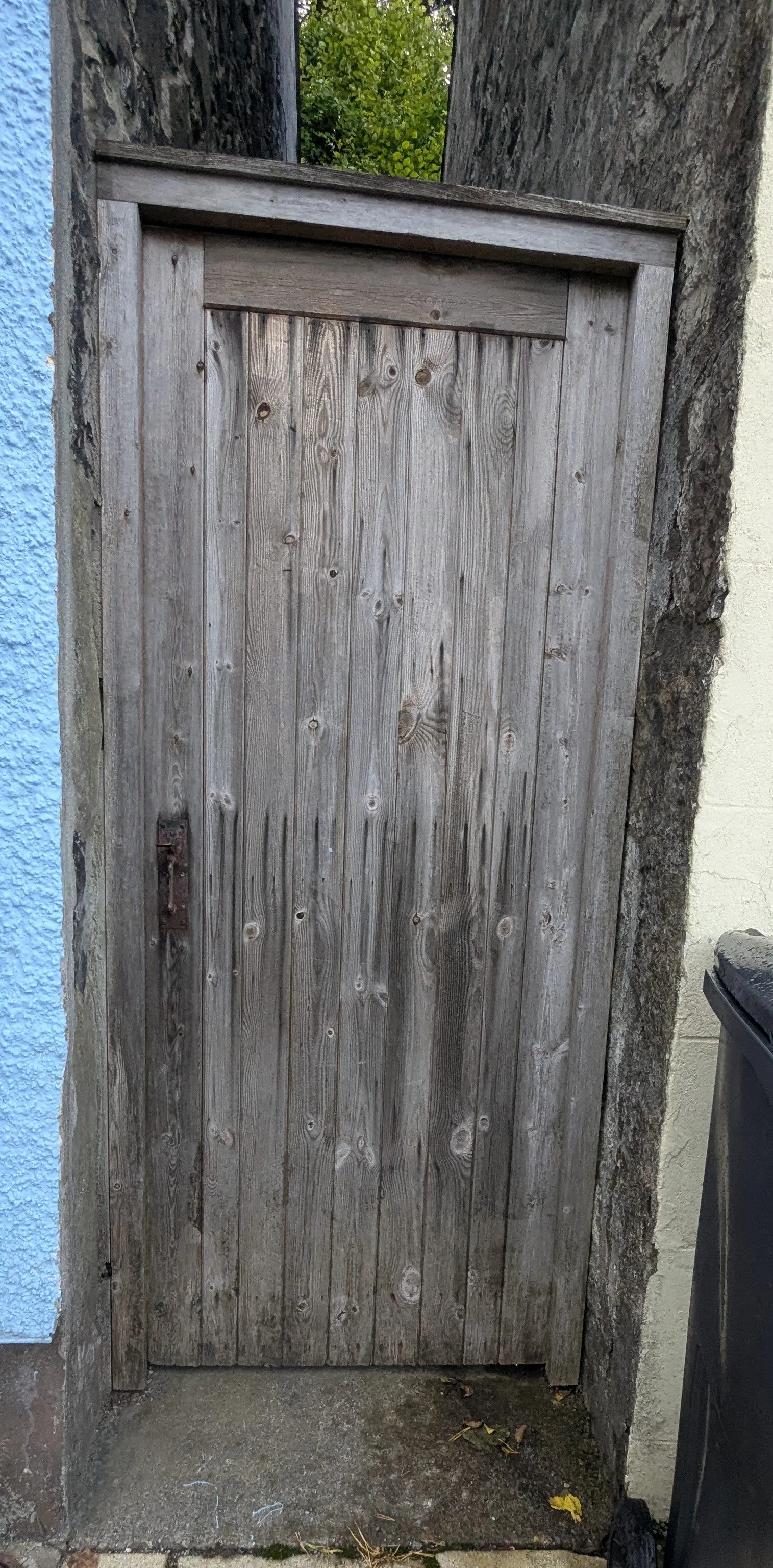 Wooden gate in Scotland