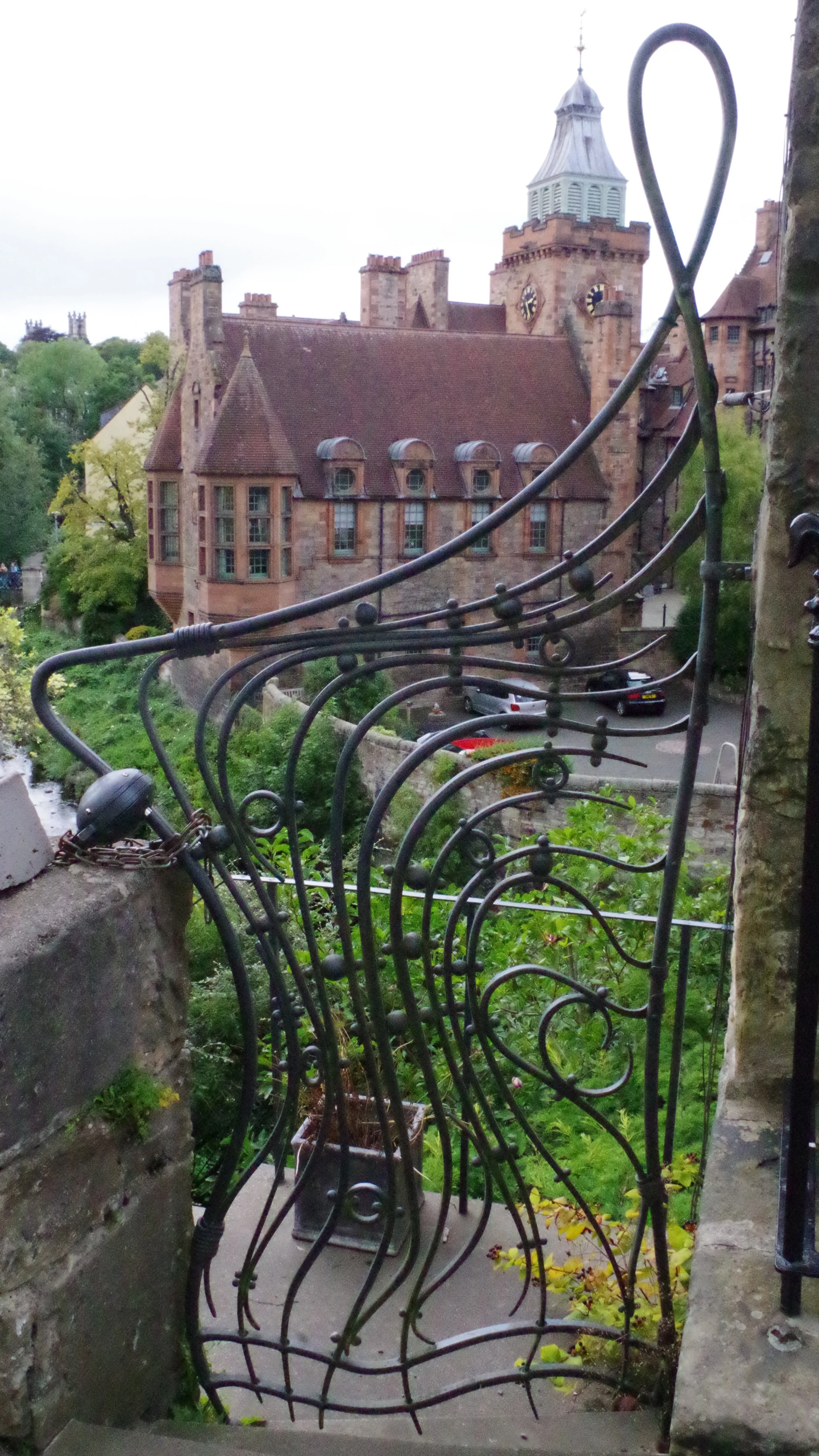 Wrought iron gate in Scotland