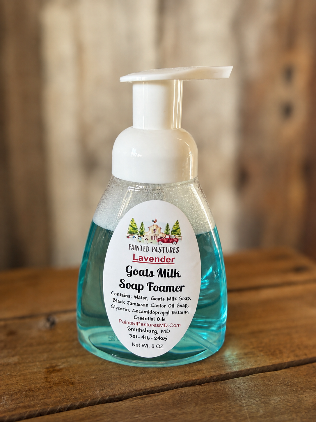 Goat's Milk Soap Foamer - 8 oz.