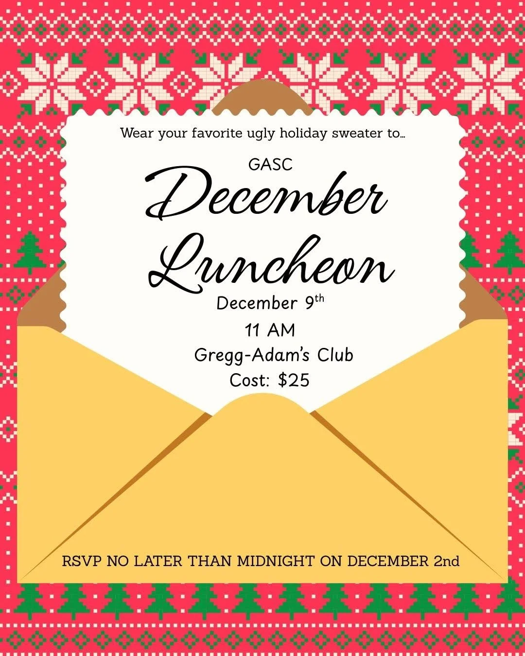 December luncheon