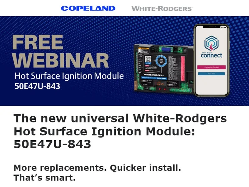 [FREE Webinar] Hot Surface Ignition Module 50E47U-843