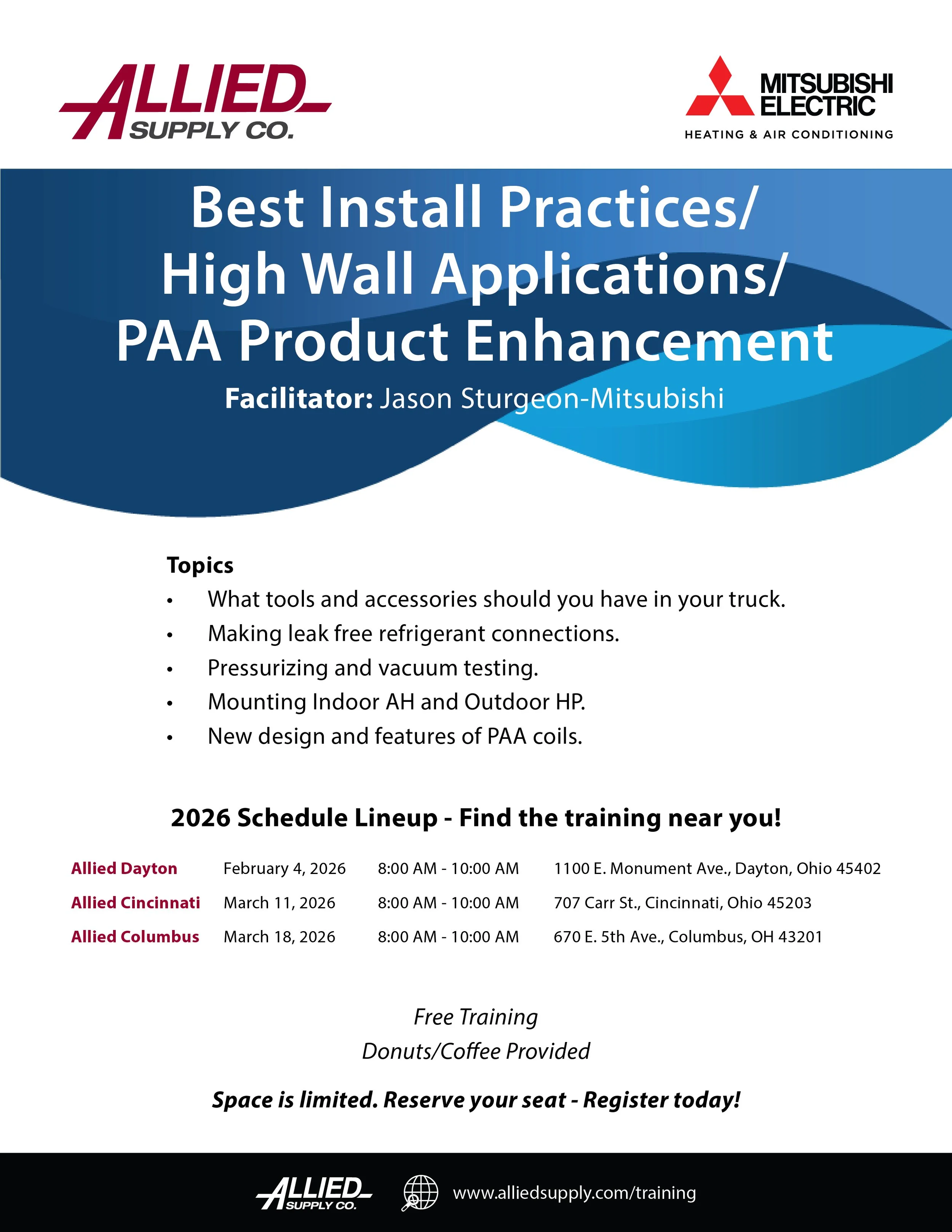Mitsubishi Best Practices/PAA Update - Dayton