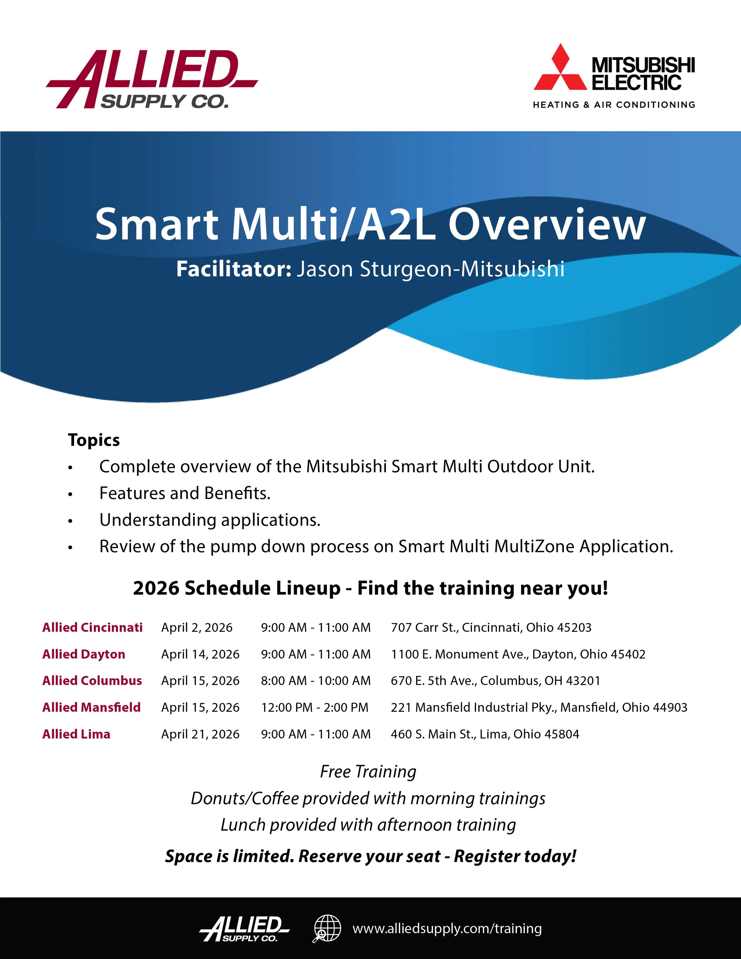 Smart Multi/A2L Overview - Cincinnati 