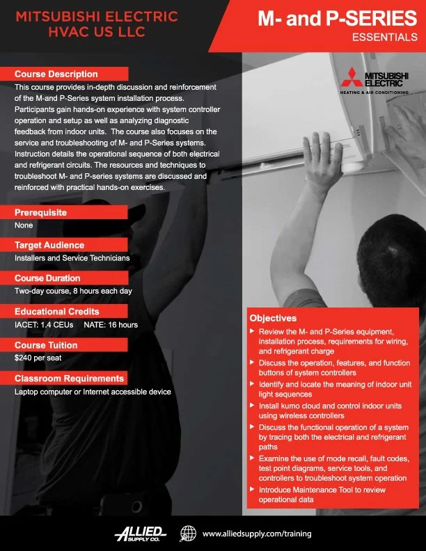 Mitsubishi M and PSeries Essentials Columbus — Allied Supply Company