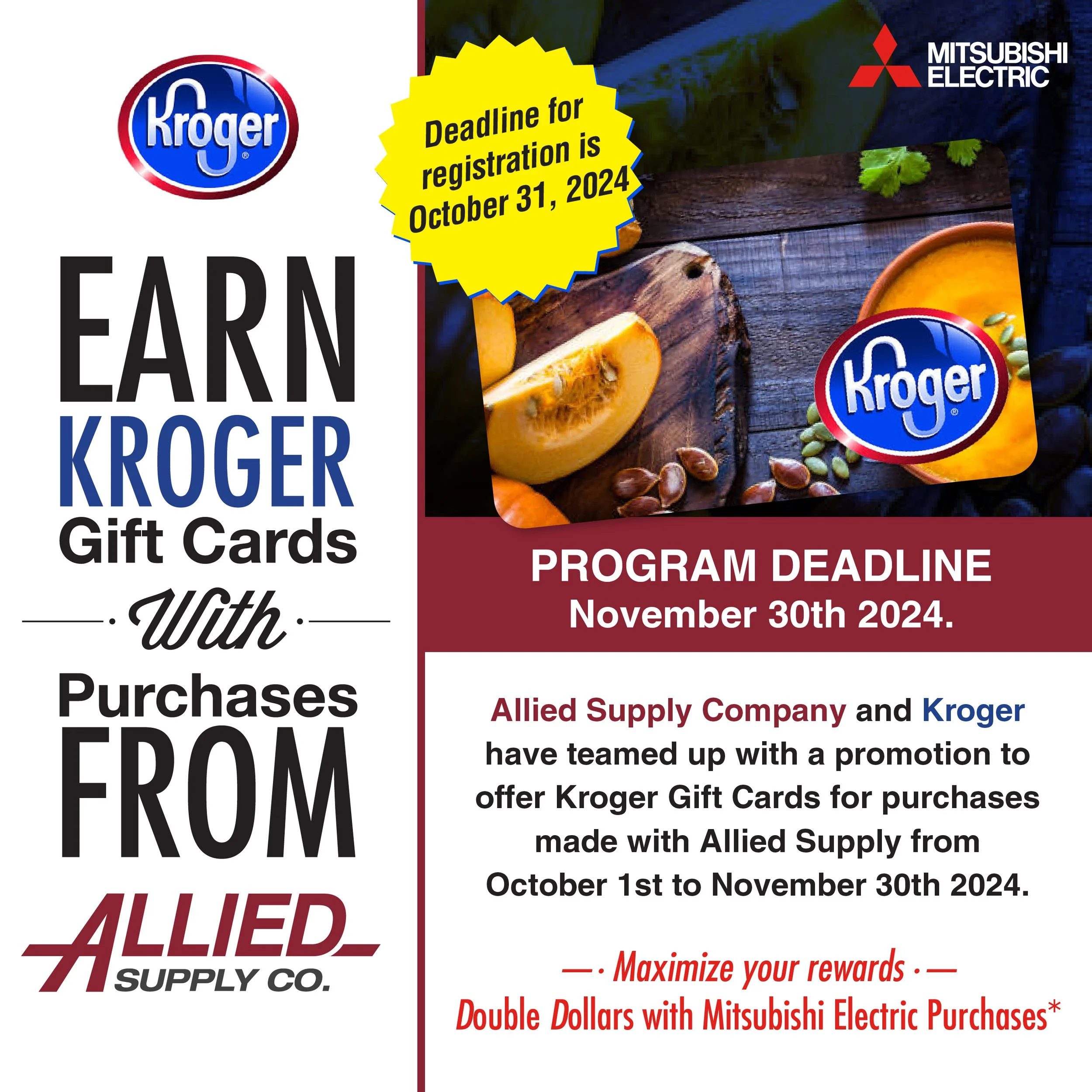 Kroger Registration — Allied Supply Company
