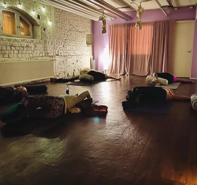 Lempeä joogapäivä Kirsin ja Jaanan kanssa la 31.1.2026