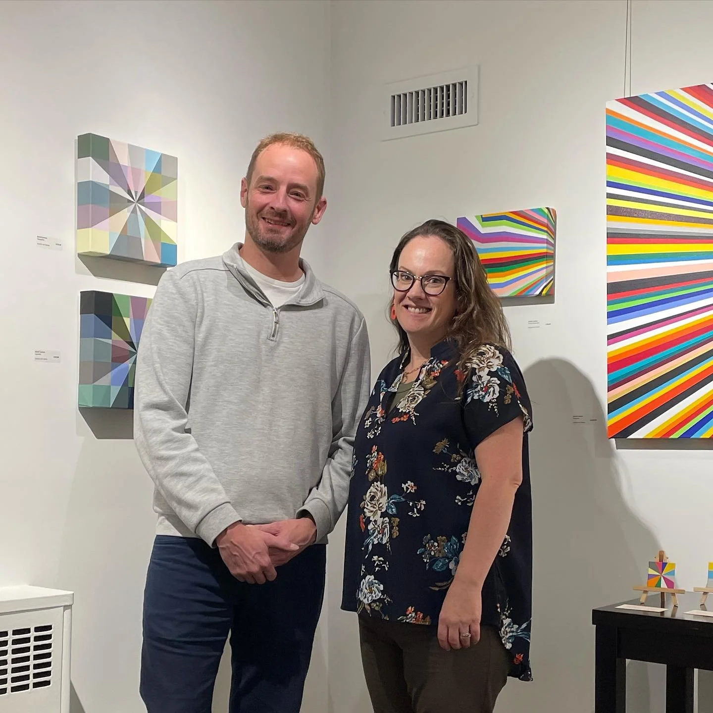 That&rsquo;s a wrap on &ldquo;Kaleido-Genesis&rdquo; my first solo show. 

I am filled with so much gratitude and wonderful memories.  I&rsquo;d like to thank Jenny and Hollande of Woodlands Gallery for extending this opportunity to me through their 