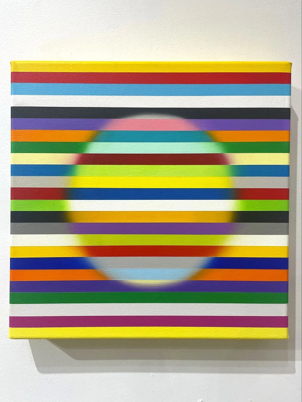 Hueman
12&rdquo;x12&rdquo;
Acrylic on Canvas
Available 🟢

#canadianfineart #hardedgepainting #hardedgepainter #canadianartist🇨🇦 #fineart #geometricabstraction #minimalismart #jaredloewen #jaredloewenfineart