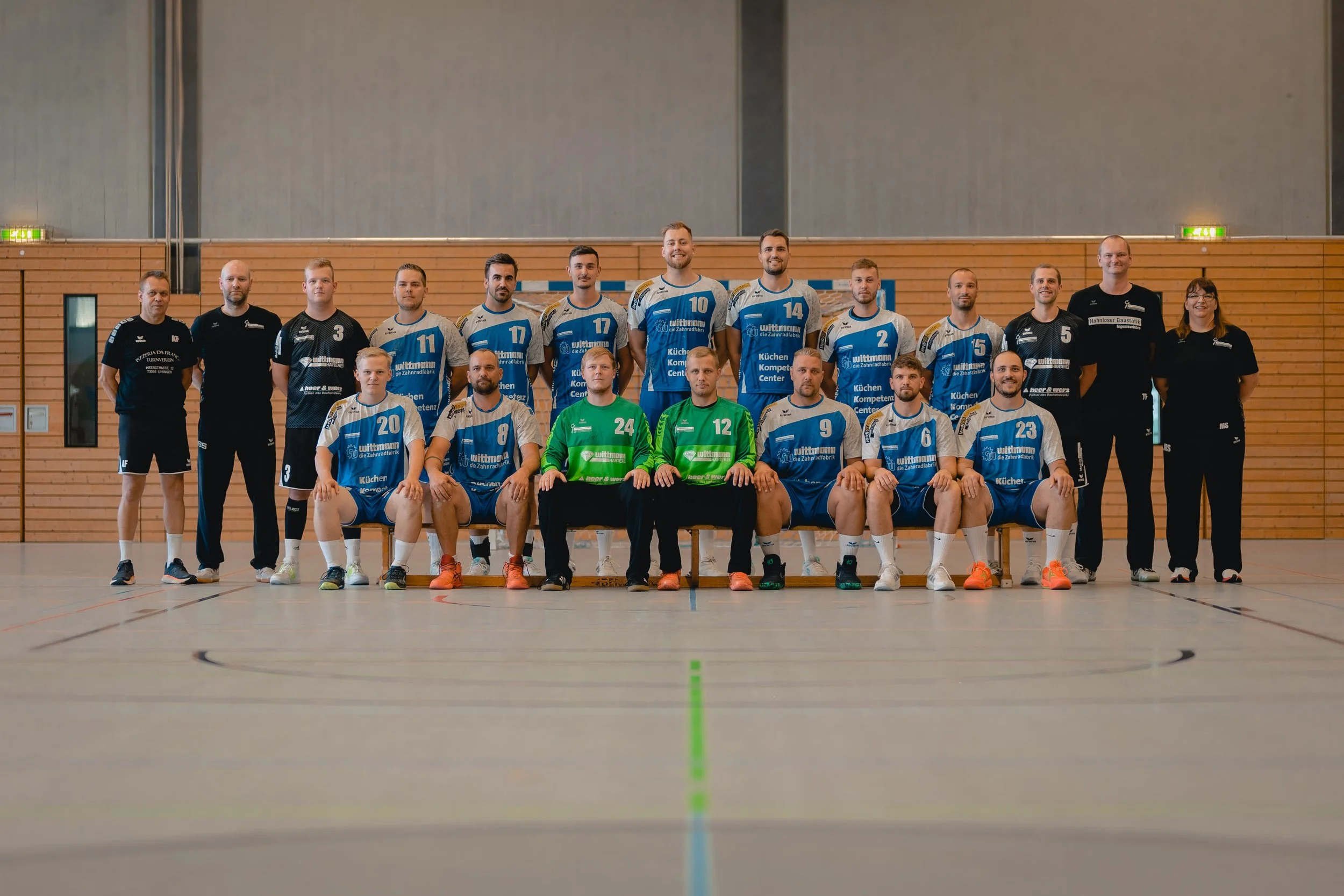 Heimspielauftakt&nbsp;vor voller Halle.