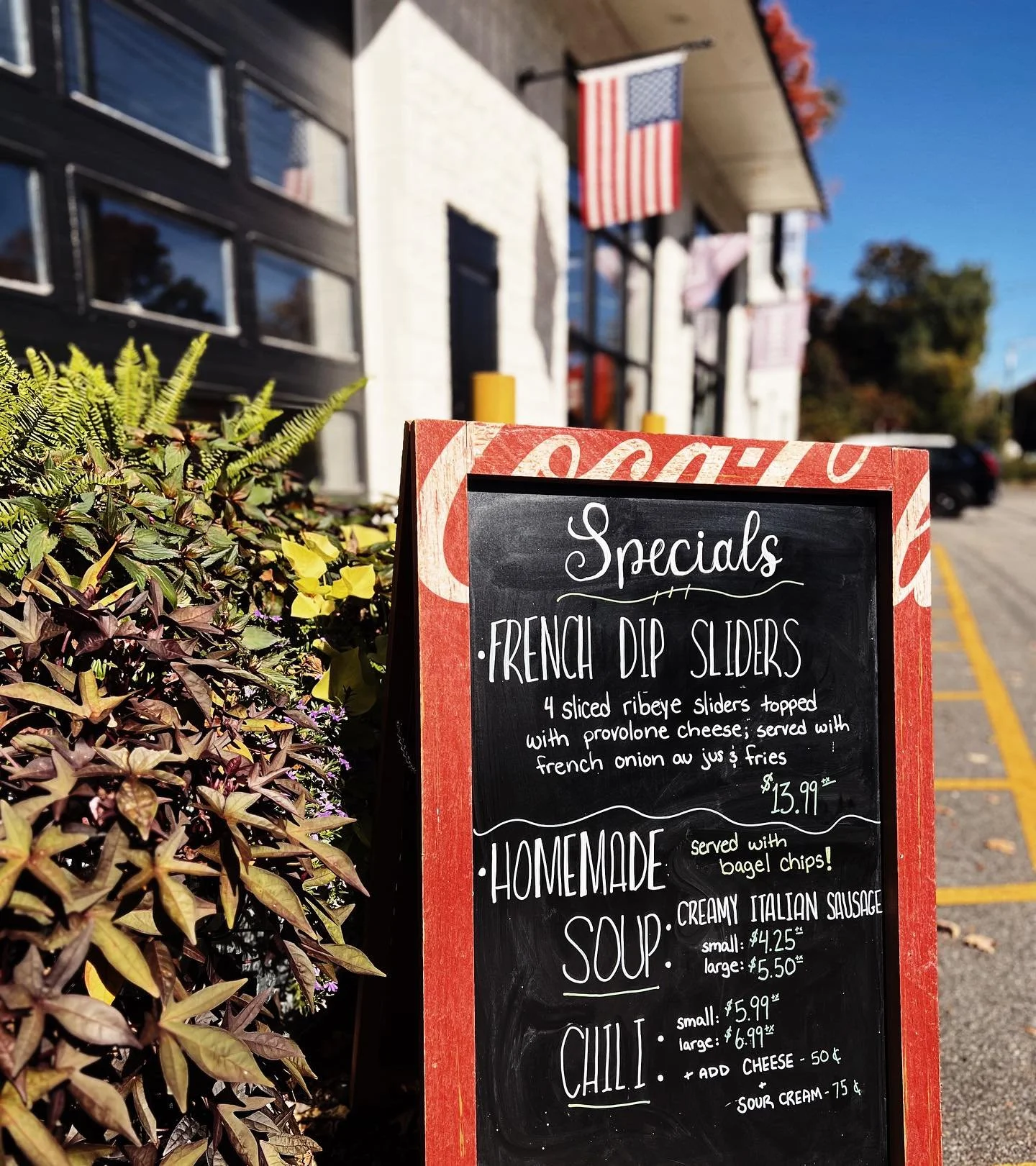 Warm up at Jessie&rsquo;s! 🔥

Try our French Dip Sliders &mdash; tender sliced ribeye with provolone, served with French onion au jus and fries. 

Plus, don&rsquo;t miss our homemade Creamy Italian Sausage Soup and famous Chili, both served with our