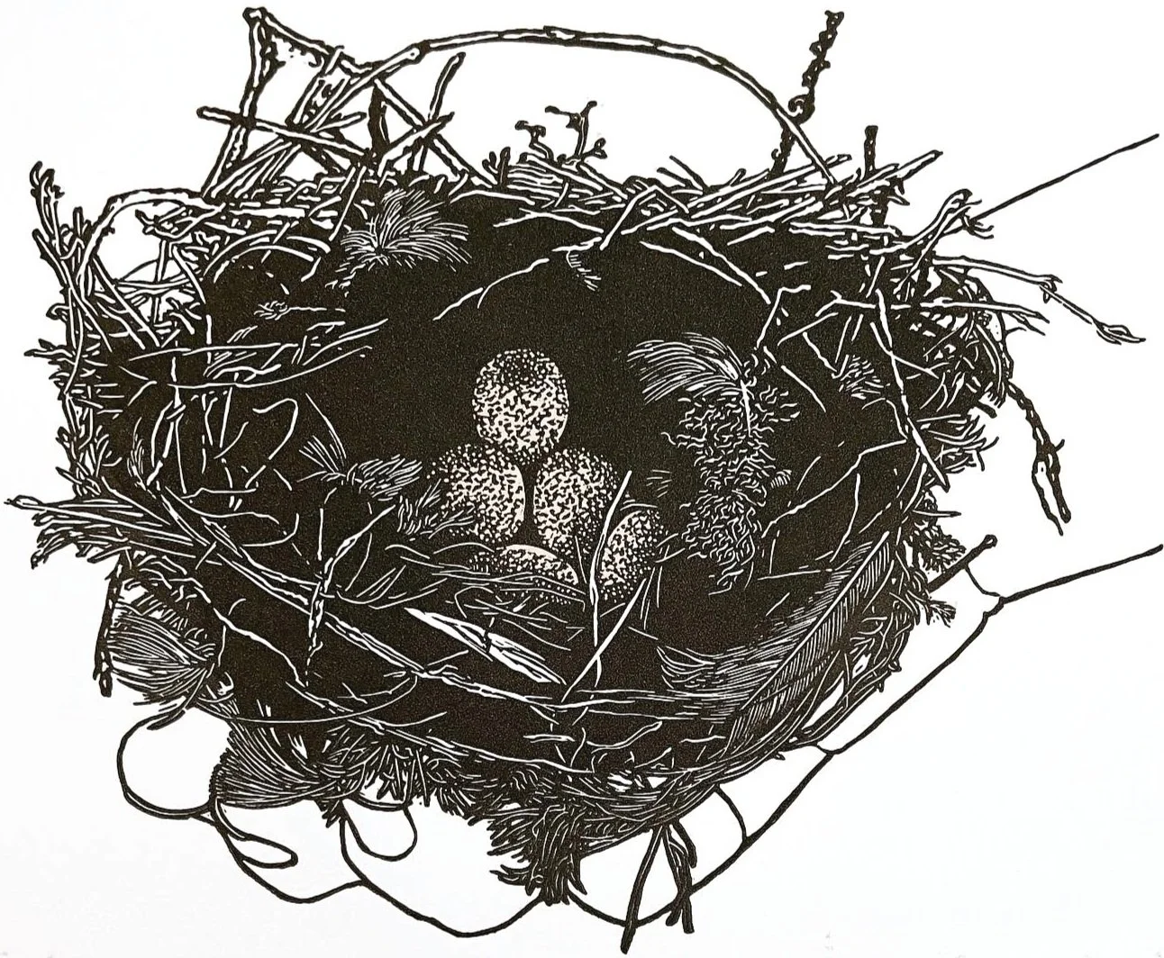 "BITTERSWEET" (II), Limited Edition of 12,
Reductive Linocut Relief Print