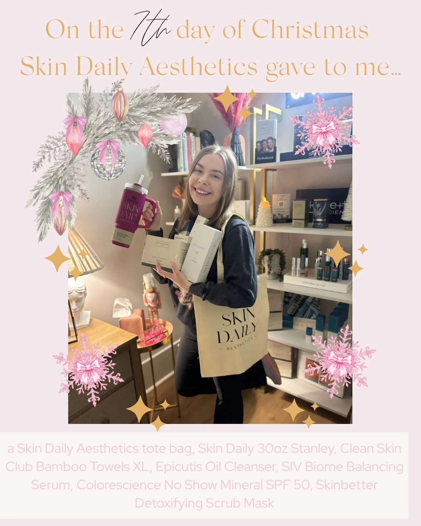 𝗛𝗼𝗹𝗶𝗱𝗮𝘆 𝗚𝗹𝗼𝘄, 𝘁𝗵𝗲 𝗟𝘂𝘅𝗲 𝗪𝗮𝘆! ✨

We&rsquo;re giving away an 𝙀𝙥𝙞𝙘𝙪𝙩𝙞𝙨 𝘾𝙡𝙚𝙖𝙣𝙨𝙞𝙣𝙜 𝙊𝙞𝙡, 𝙎𝙄𝙑 𝘽𝙞𝙤𝙢𝙚 𝘽𝙖𝙡𝙖𝙣𝙘𝙞𝙣𝙜 𝙎𝙚𝙧𝙪𝙢, 𝘾𝙤𝙡𝙤𝙧𝙚𝙨𝙘𝙞𝙚𝙣𝙘𝙚 𝙉𝙤 𝙎𝙝𝙤𝙬 𝙈𝙞𝙣𝙚𝙧𝙖𝙡 𝙎𝙋𝙁 𝟱𝟬, 𝘾𝙡𝙚𝙖?