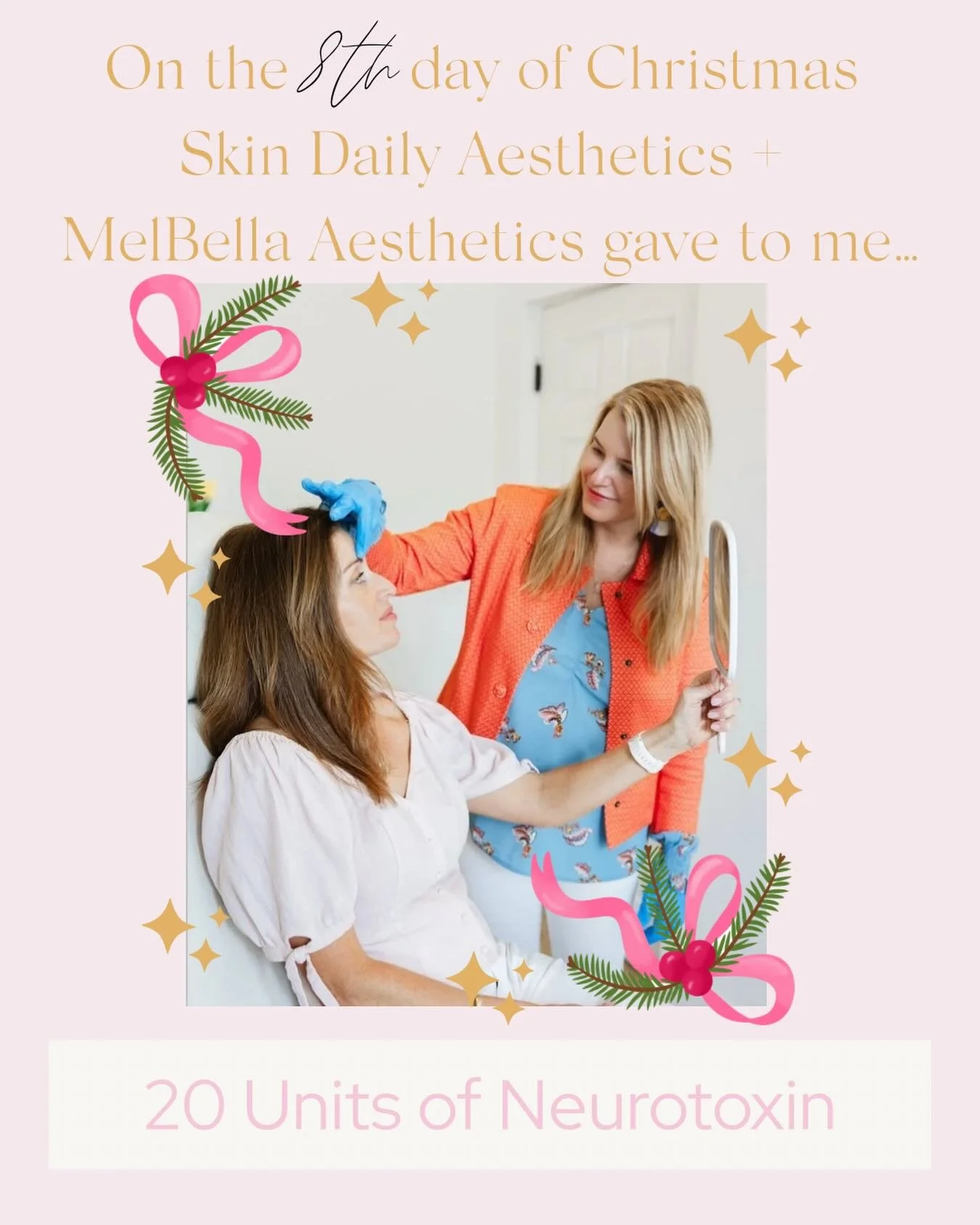 ❄️🎁 &lsquo;𝗧𝗶𝘀 𝘁𝗵𝗲 𝘀𝗲𝗮𝘀𝗼𝗻 𝘁𝗼 𝘀𝗼𝗳𝘁𝗲𝗻, 𝘀𝗺𝗼𝗼𝘁𝗵 &amp; 𝘀𝗽𝗮𝗿𝗸𝗹𝗲!
Today&rsquo;s giveaway is 𝟮𝟬 𝙪𝙣𝙞𝙩𝙨 𝙤𝙛 𝙣𝙚𝙪𝙧𝙤𝙩𝙤𝙭𝙞𝙣 from 𝙈𝙚𝙡𝘽𝙚𝙡𝙡𝙖 𝘼𝙚𝙨𝙩𝙝𝙚𝙩𝙞𝙘𝙨 &mdash; the perfect little holiday treat to re