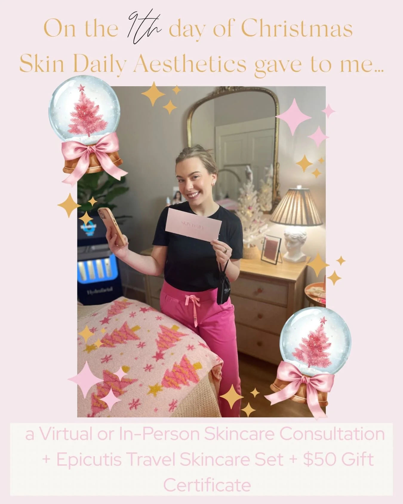 𝗔𝗹𝗹 𝗜 𝗪𝗮𝗻𝘁 𝗳𝗼𝗿 𝗖𝗵𝗿𝗶𝘀𝘁𝗺𝗮𝘀 𝗶𝘀&hellip; 𝗚𝗹𝗼𝘄! ❄️💖

Enter to win an 𝙞𝙣-𝙥𝙚𝙧𝙨𝙤𝙣 𝙤𝙧 𝙫𝙞𝙧𝙩𝙪𝙖𝙡 𝙘𝙤𝙣𝙨𝙪𝙡𝙩𝙖𝙩𝙞𝙤𝙣, plus a $𝟱𝟬 𝙜𝙞𝙛𝙩 𝙘𝙚𝙧𝙩𝙞𝙛𝙞𝙘𝙖𝙩𝙚 and 𝙀𝙥𝙞𝙘𝙪𝙩𝙞𝙨 𝙏𝙧𝙖𝙫𝙚𝙡 𝙎𝙖𝙘𝙝𝙚𝙩 to u