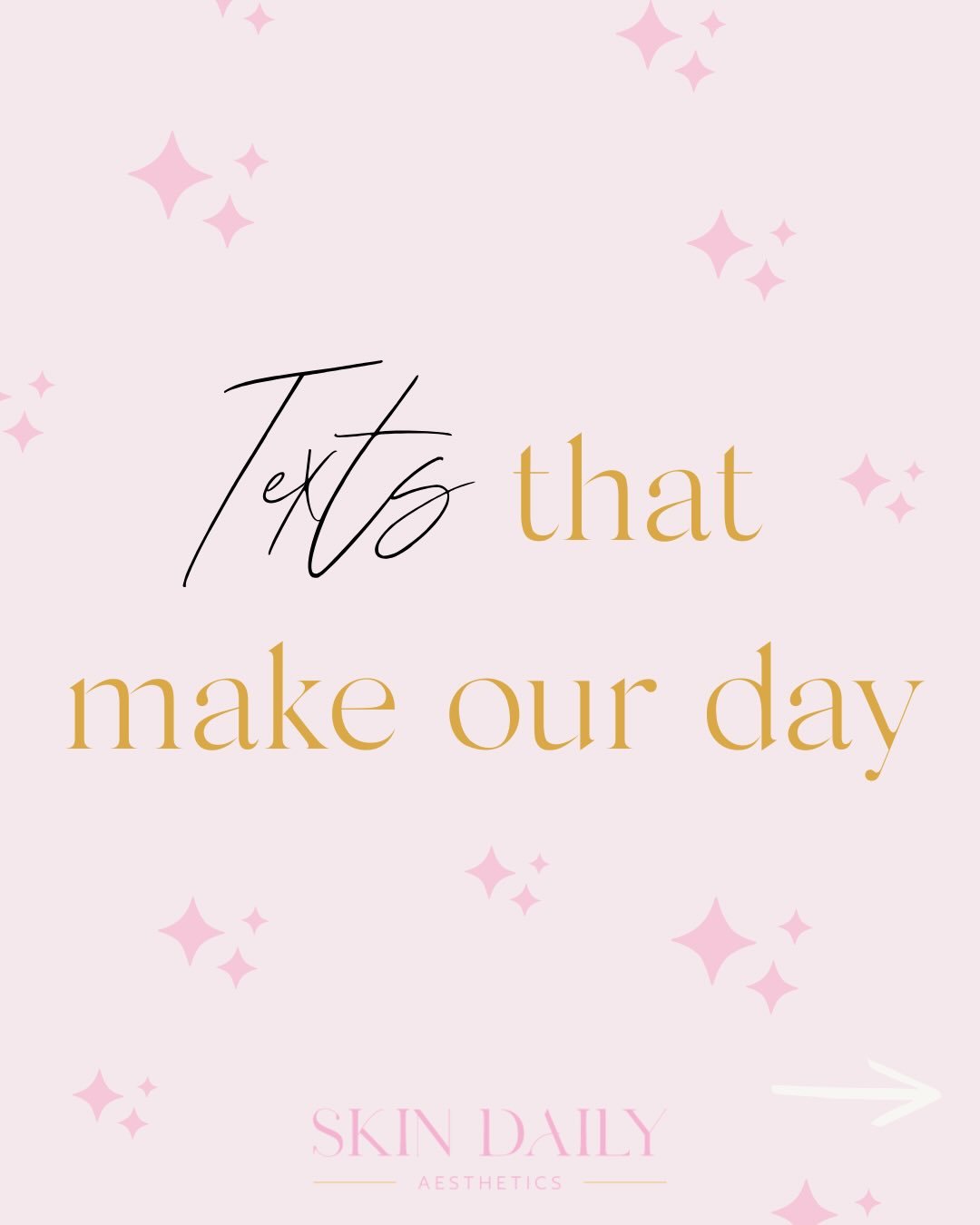 𝗔𝘀 𝘄𝗲 𝗰𝗼𝗻𝘁𝗶𝗻𝘂𝗲 𝘁𝗼 𝗴𝗿𝗼𝘄, 𝗺𝗲𝘀𝘀𝗮𝗴𝗲𝘀 𝗹𝗶𝗸𝗲 𝘁𝗵𝗲𝘀𝗲 𝗺𝗲𝗮𝗻 𝗺𝗼𝗿𝗲 𝘁𝗵𝗮𝗻 𝘆𝗼𝘂 𝗸𝗻𝗼𝘄!💖

Thank you for supporting Skin Daily Aesthetics and trusting us with your glow!✨

📍4136 Carroll Street NW Covington, GA 3001