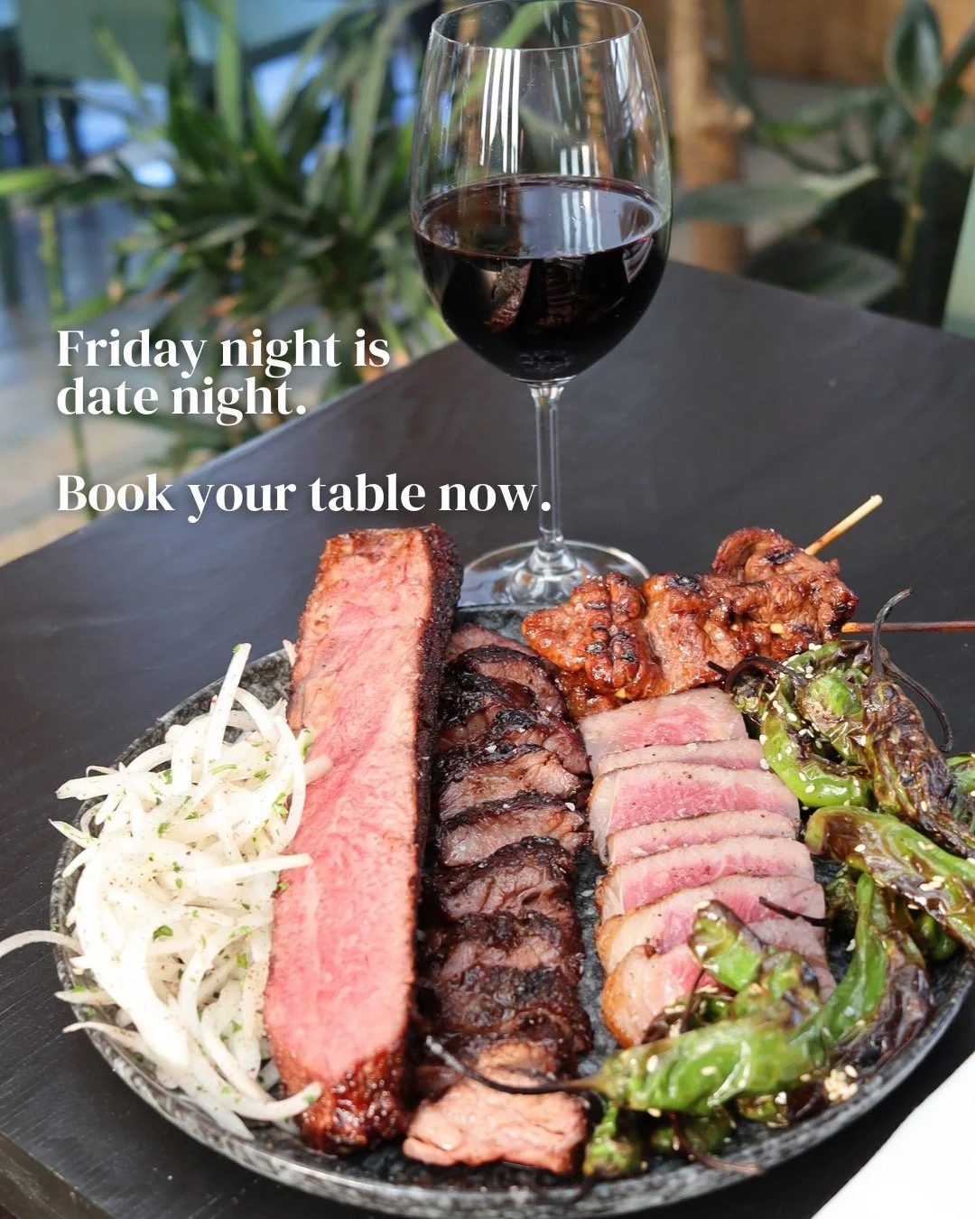 Good food doesn't wait. Neither should you. Book your reservation with us tonight. #parkbysidewalkcitizen #calgary #yycfood