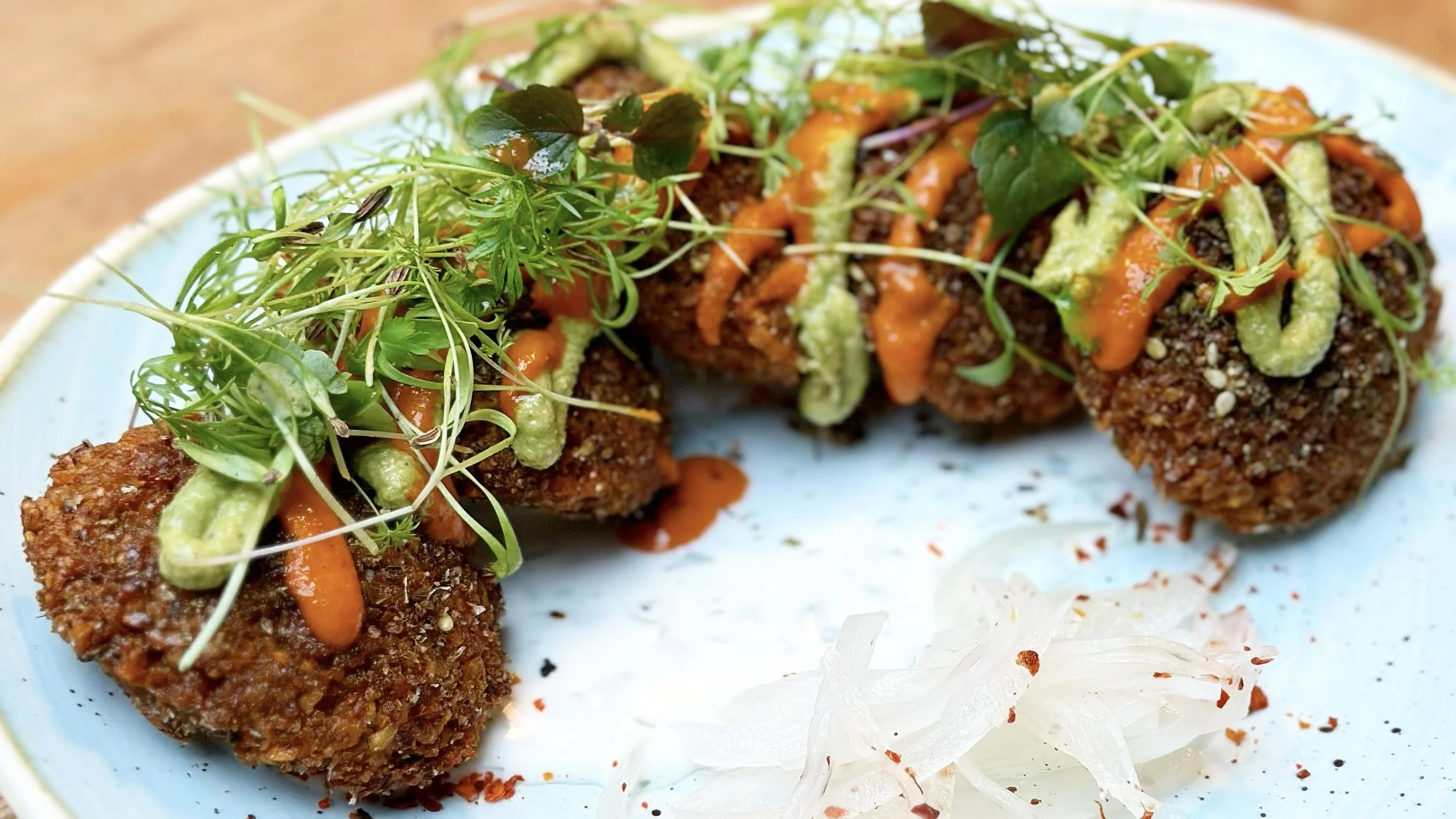 falafel with housemade tahini