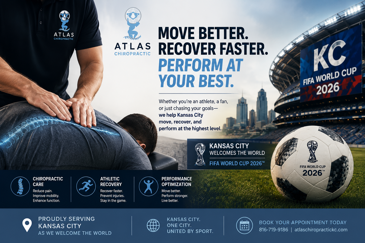 Kansas City Athletic Recovery &amp; Performance Care Before the World Cup Surge