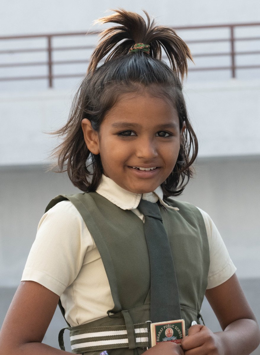 Novice - Best Image - People, School Girl in India by Liam Fergus